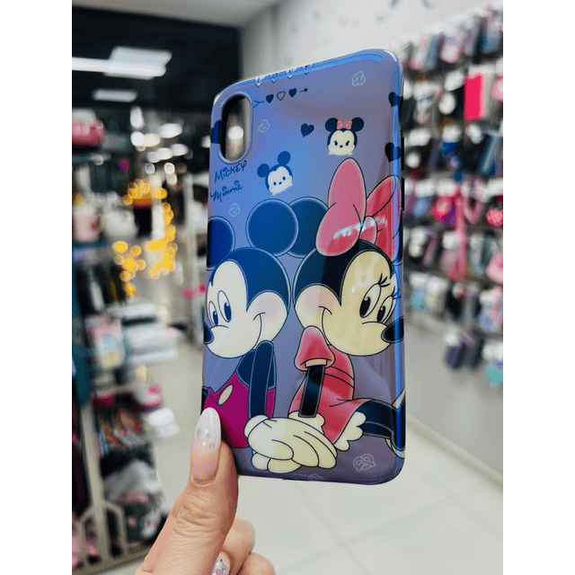 Carcasa Minnie & Mickey iPhone X/Xs