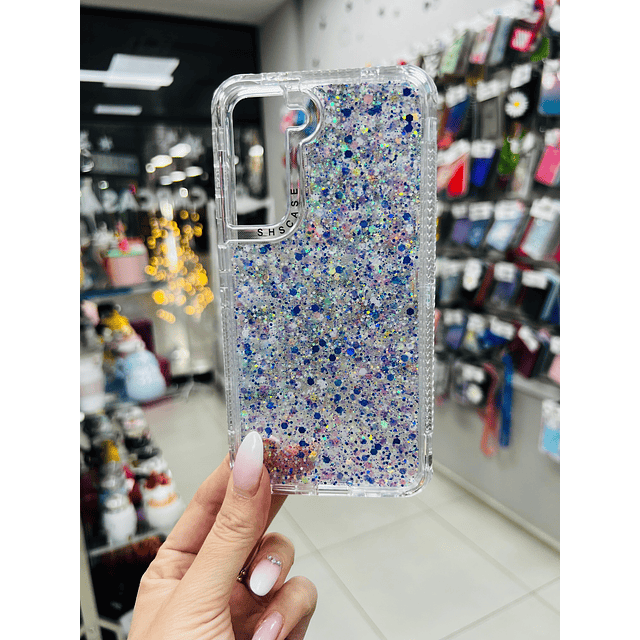 Carcasa 360 Glitter Samsung S21Fe