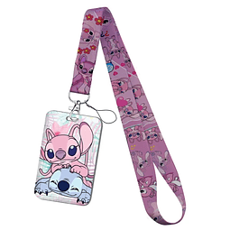 Porta Credencial Stitch & Angel 