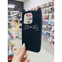 Carcasa gato negro iPhone 13 Pro