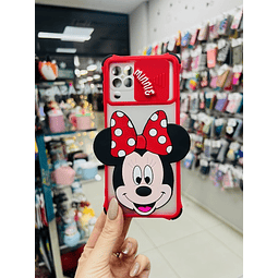 Carcasa Minnie protector cámara Samsung A22 (4g)