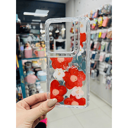 Carcasa 360 flores Redmi Note 13