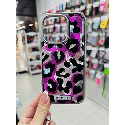 Carcasa Print morada iPhone 16 Pro