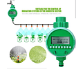 Temporizador de riego automático, dispositivo de Control de agua de jardín, controlador de válvula inteligente, pantalla LCD, clocador de riego electrónico