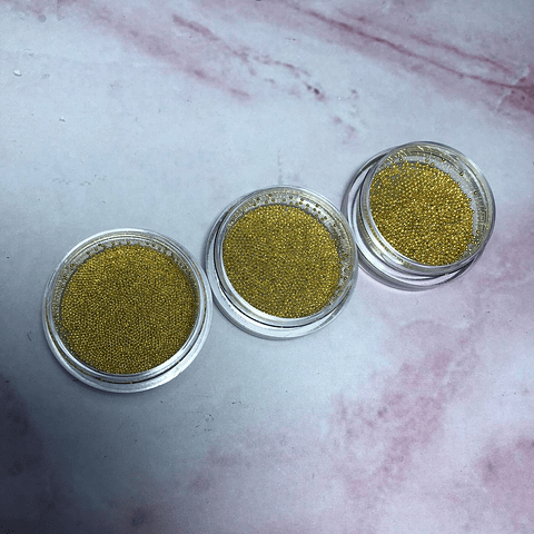 BULIONES METALICOS COLOR DORADO