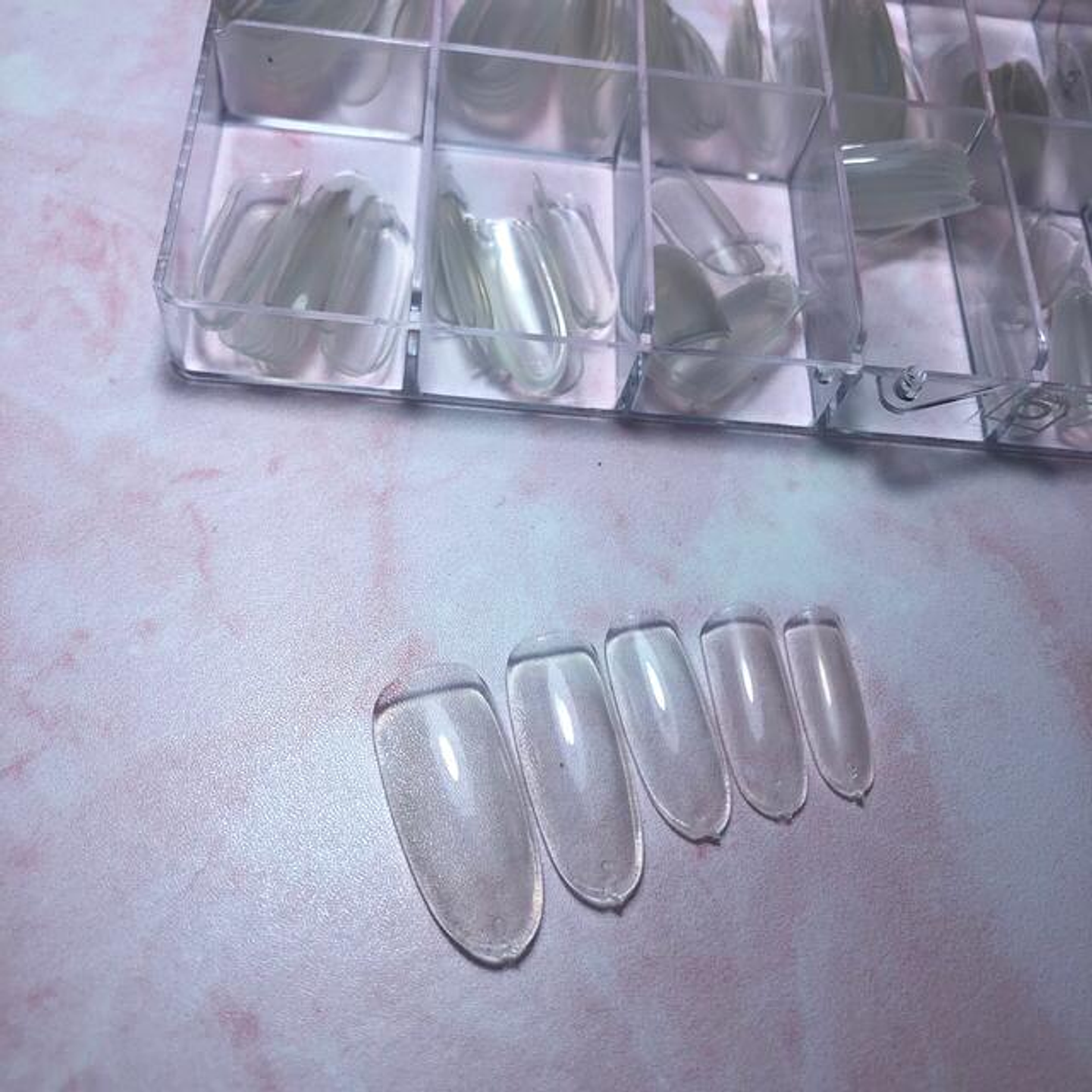 100 UÑAS POSTIZAS OVAL 1