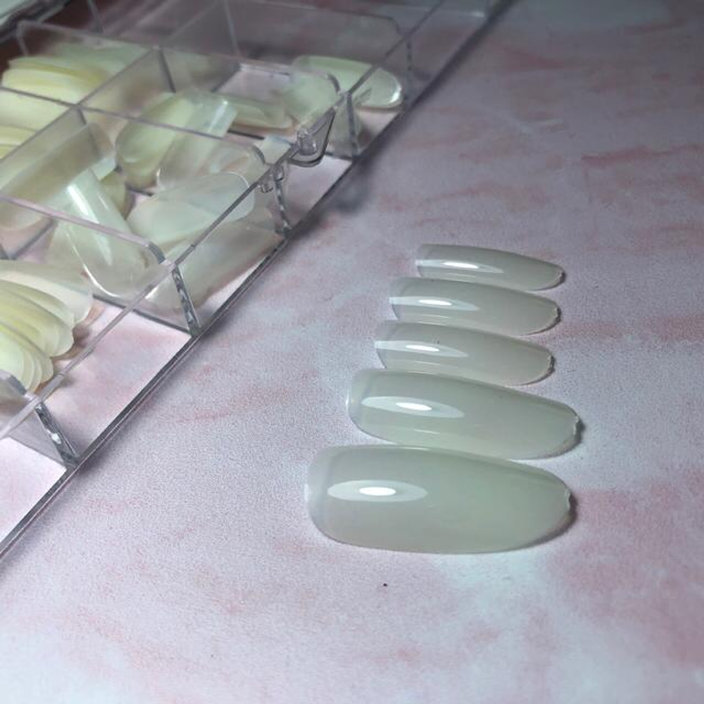 100 UÑAS POSTIZAS OVAL 4