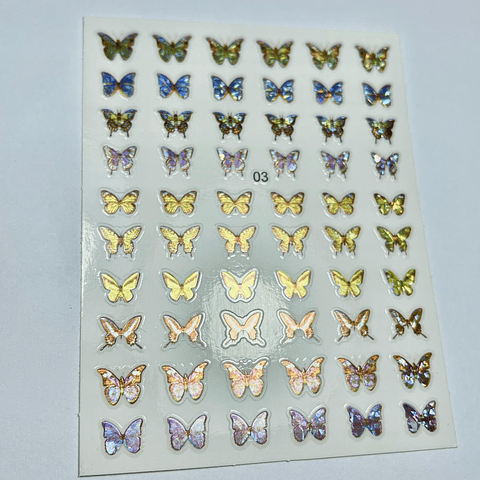 STICKER MARIPOSAS 03
