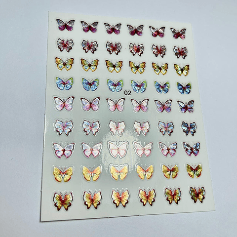 STICKER MARIPOSAS 02