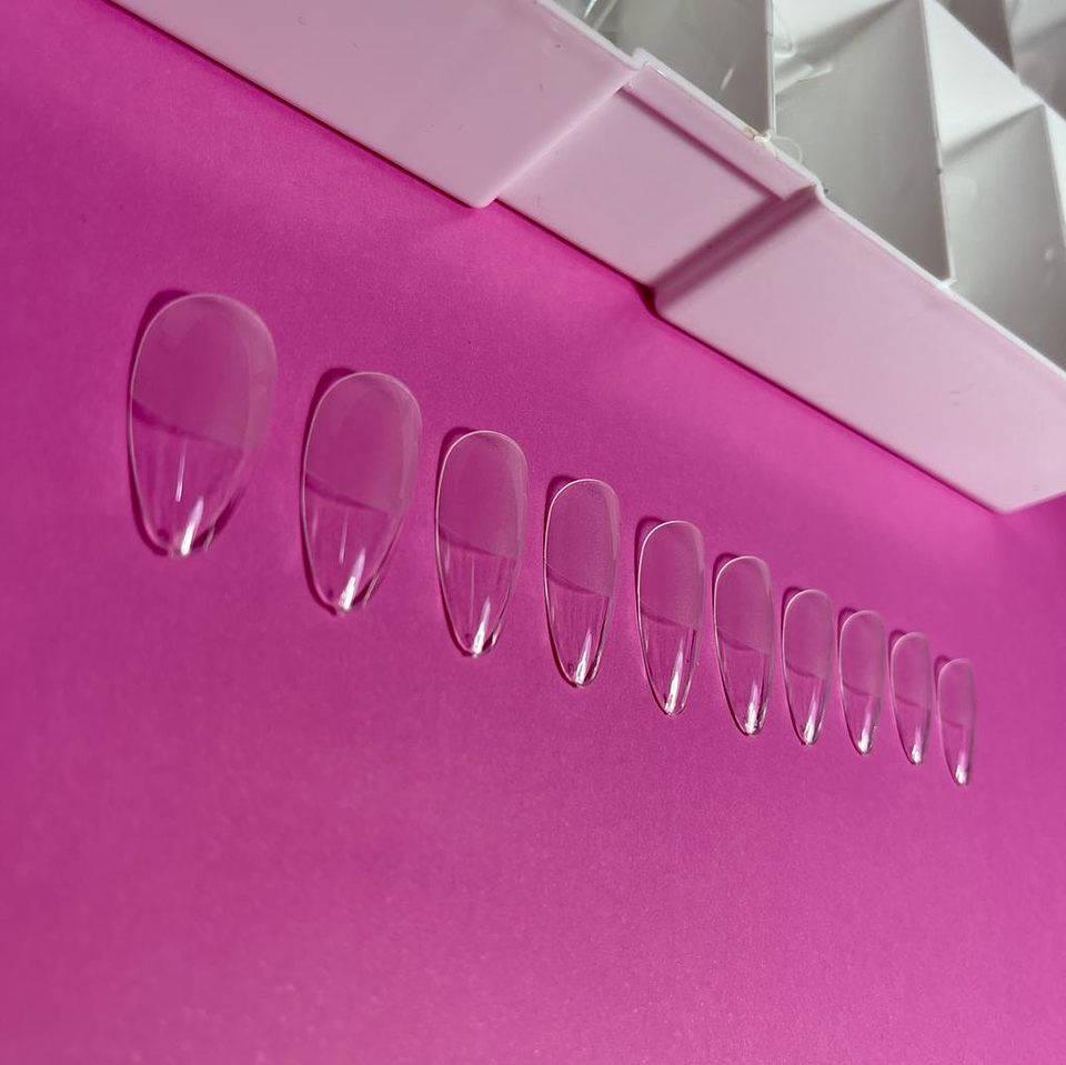 ALMOND SHORT- BELUCCI TIPS- TIPS SOFT GEL 2