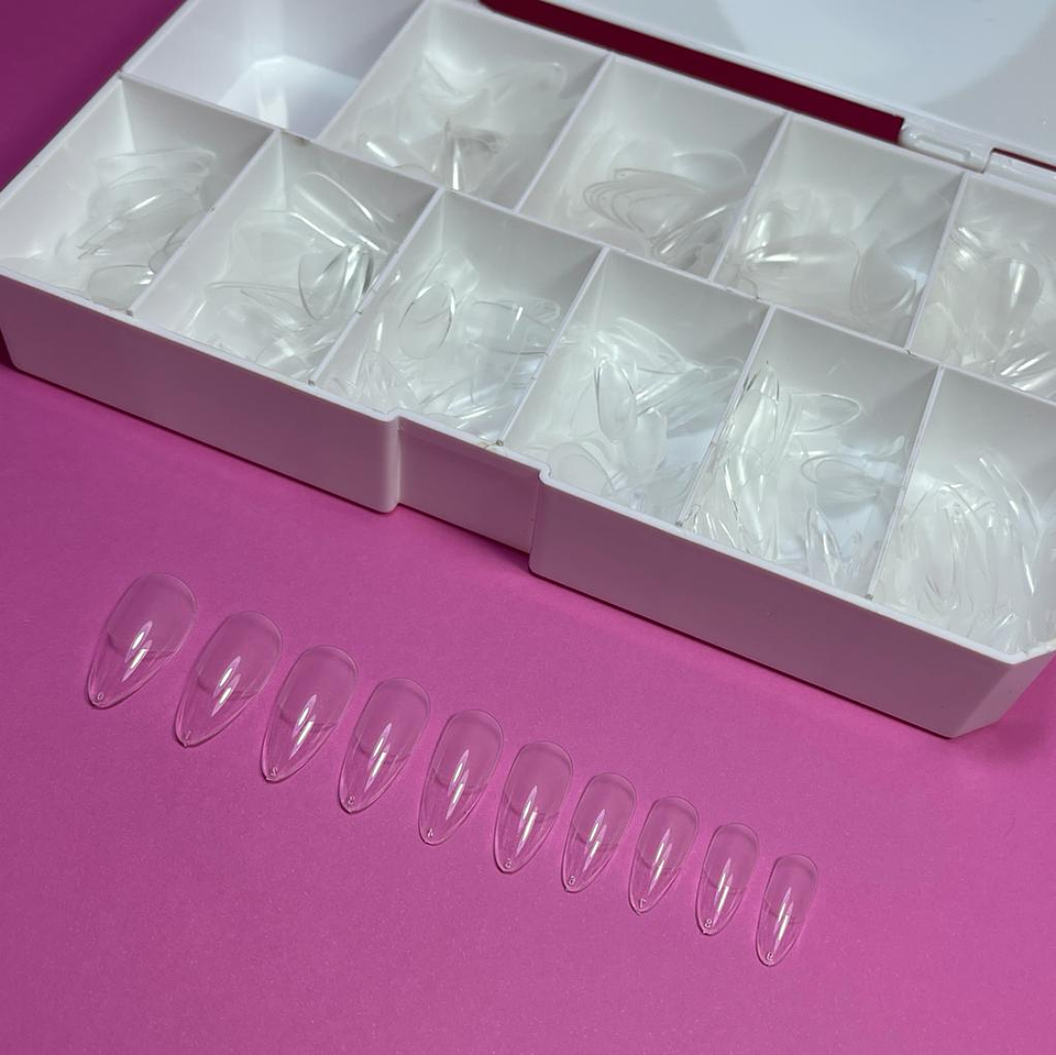 ALMOND SHORT- BELUCCI TIPS- TIPS SOFT GEL 1