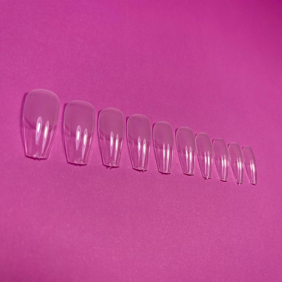 COFFIN MEDIUM- BELUCCI TIPS- TIPS SOFT GEL 2