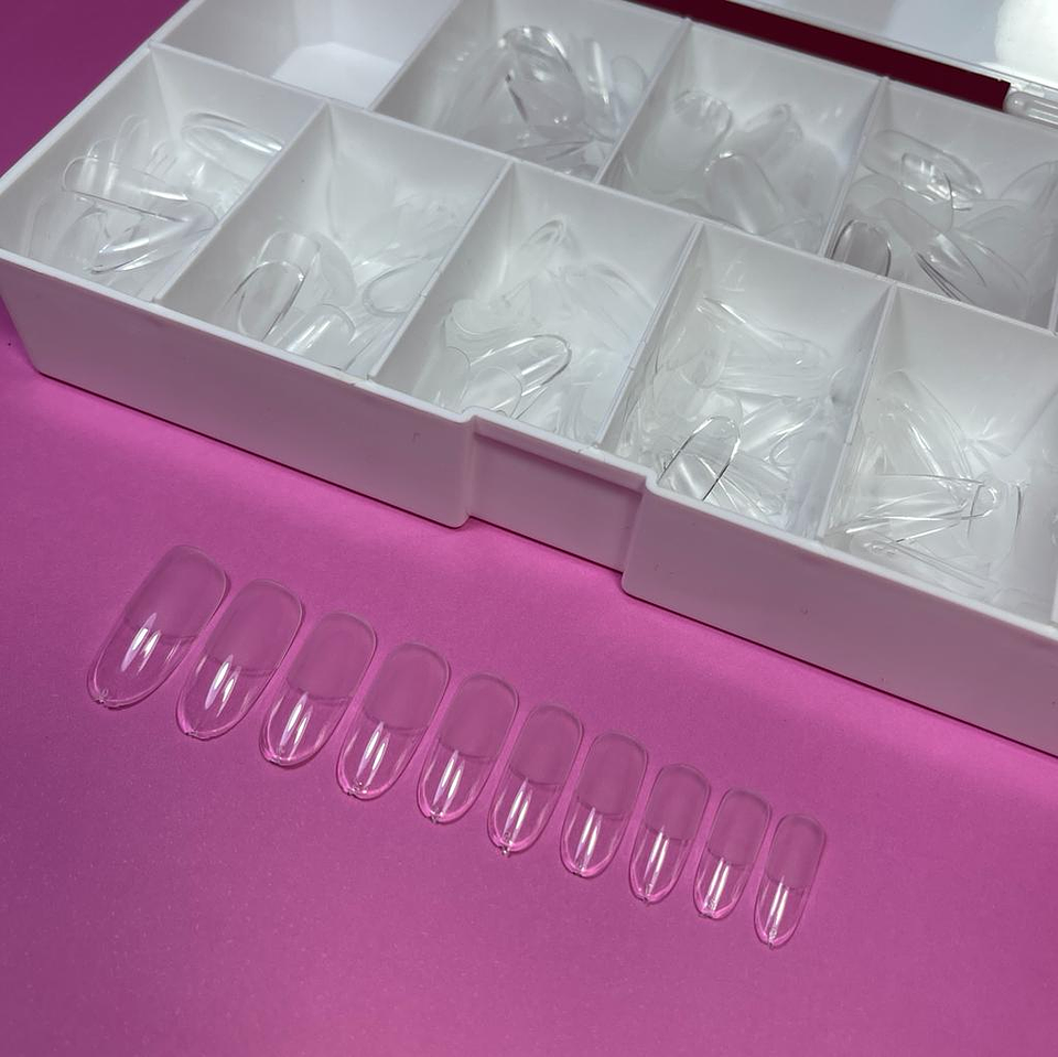 ROUND MEDIUM- BELUCCI TIPS- TIPS SOFT GEL 1