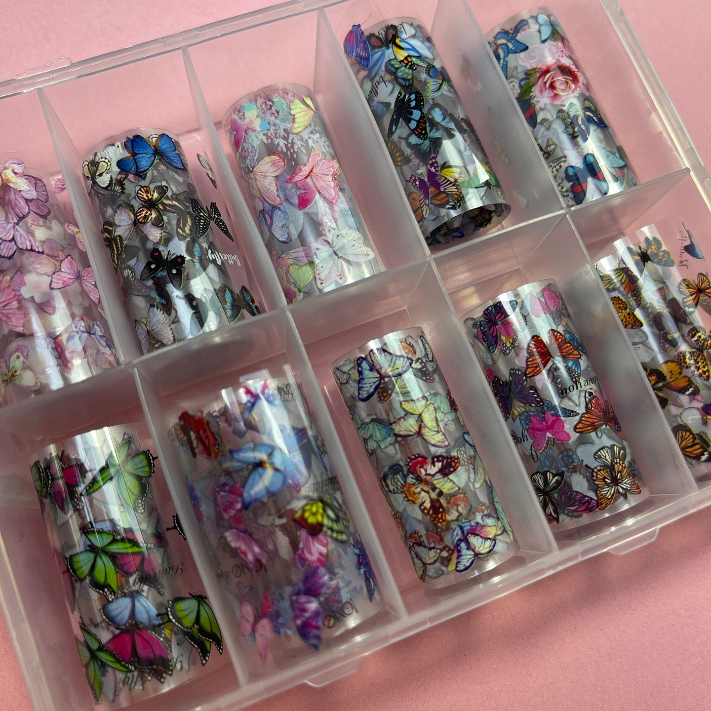 Foil 10 rollitos MARIPOSAS 02 1