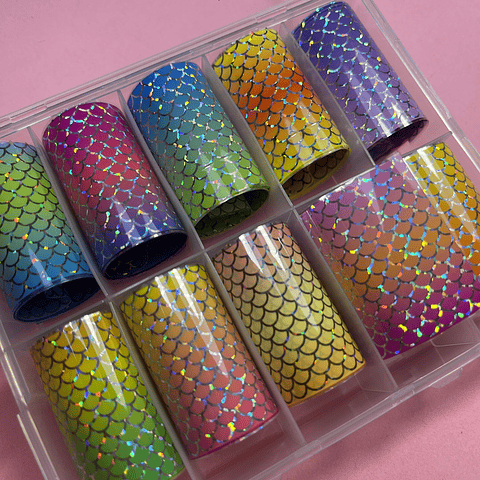 Foil 10 rollitos SIRENA