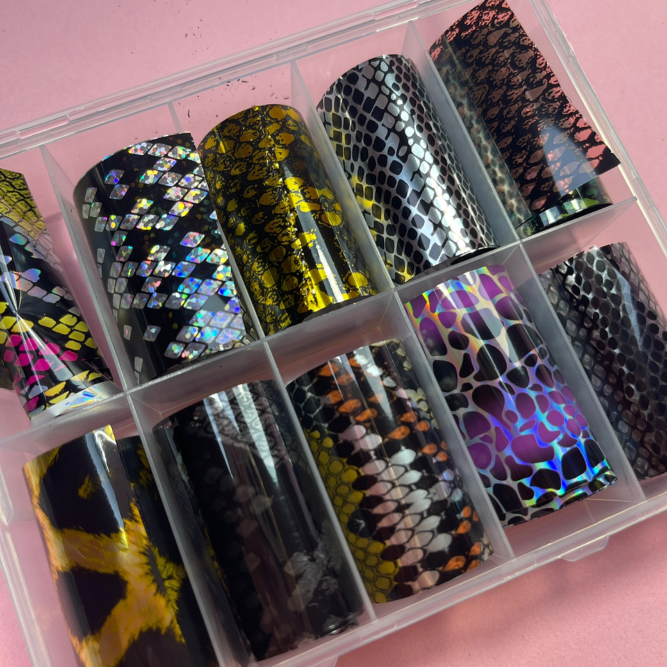 Foil 10 rollitos ANIMALS 02 1