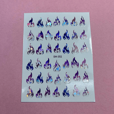 STICKER FUEGO 09