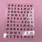 STICKERS LETRAS - Miniatura 1