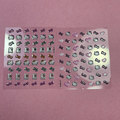 STICKER HELLO KITY 30 UNIDADES