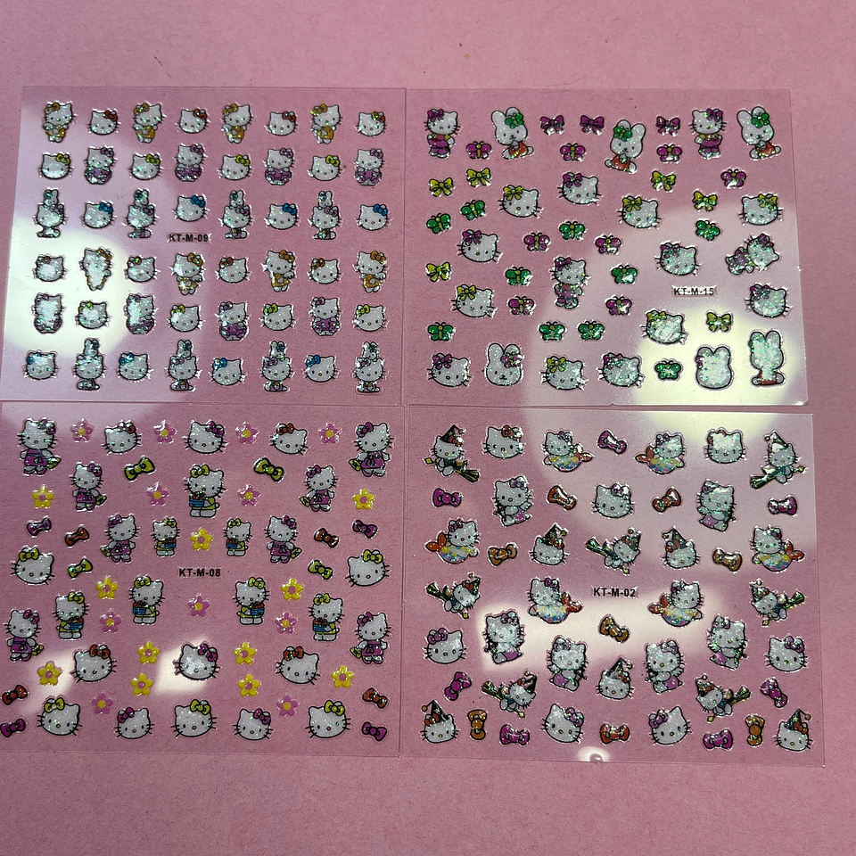 STICKER HELLO KITY 30 UNIDADES 2