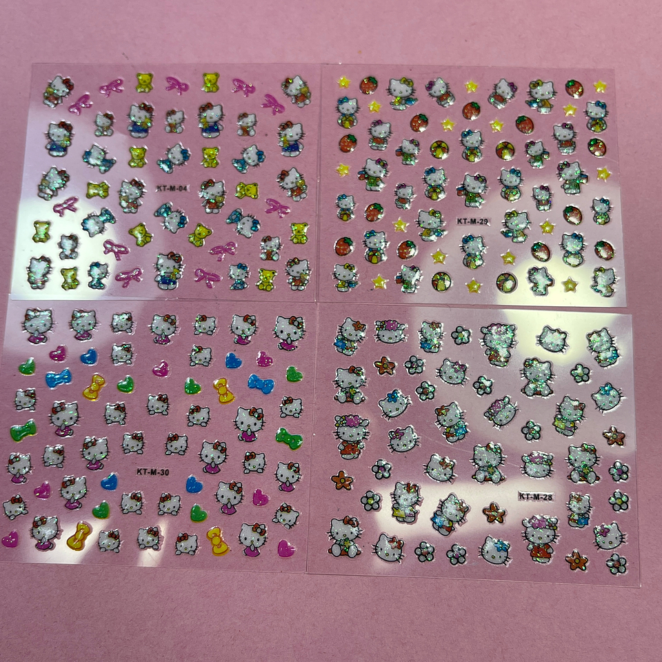 STICKER HELLO KITY 30 UNIDADES 5