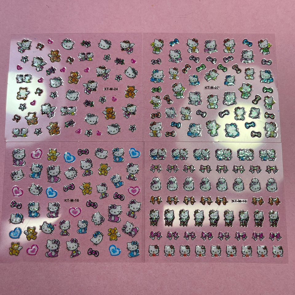 STICKER HELLO KITY 30 UNIDADES 6