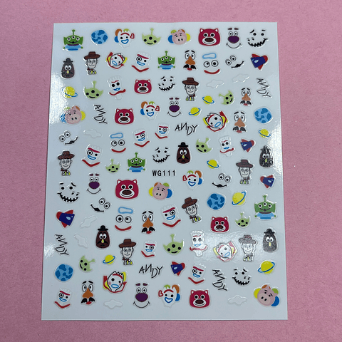 STICKER TOY STORY