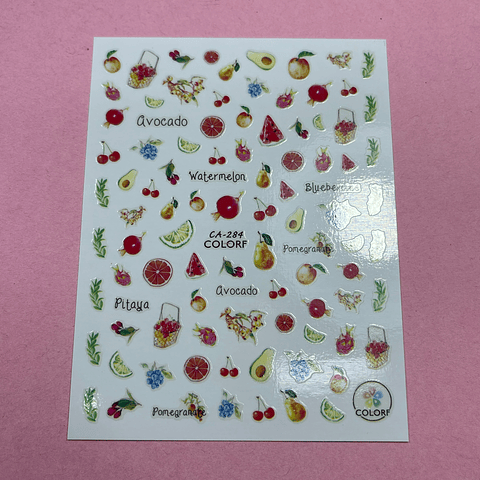 STICKERS FRUTA 06