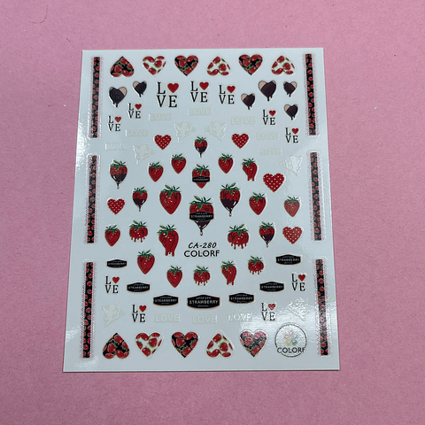 STICKERS FRUTILLA 01