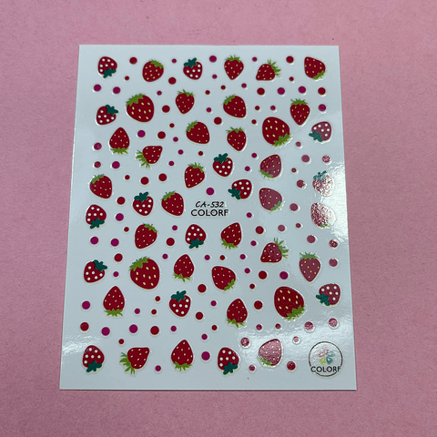STICKERS FRUTILLA 02