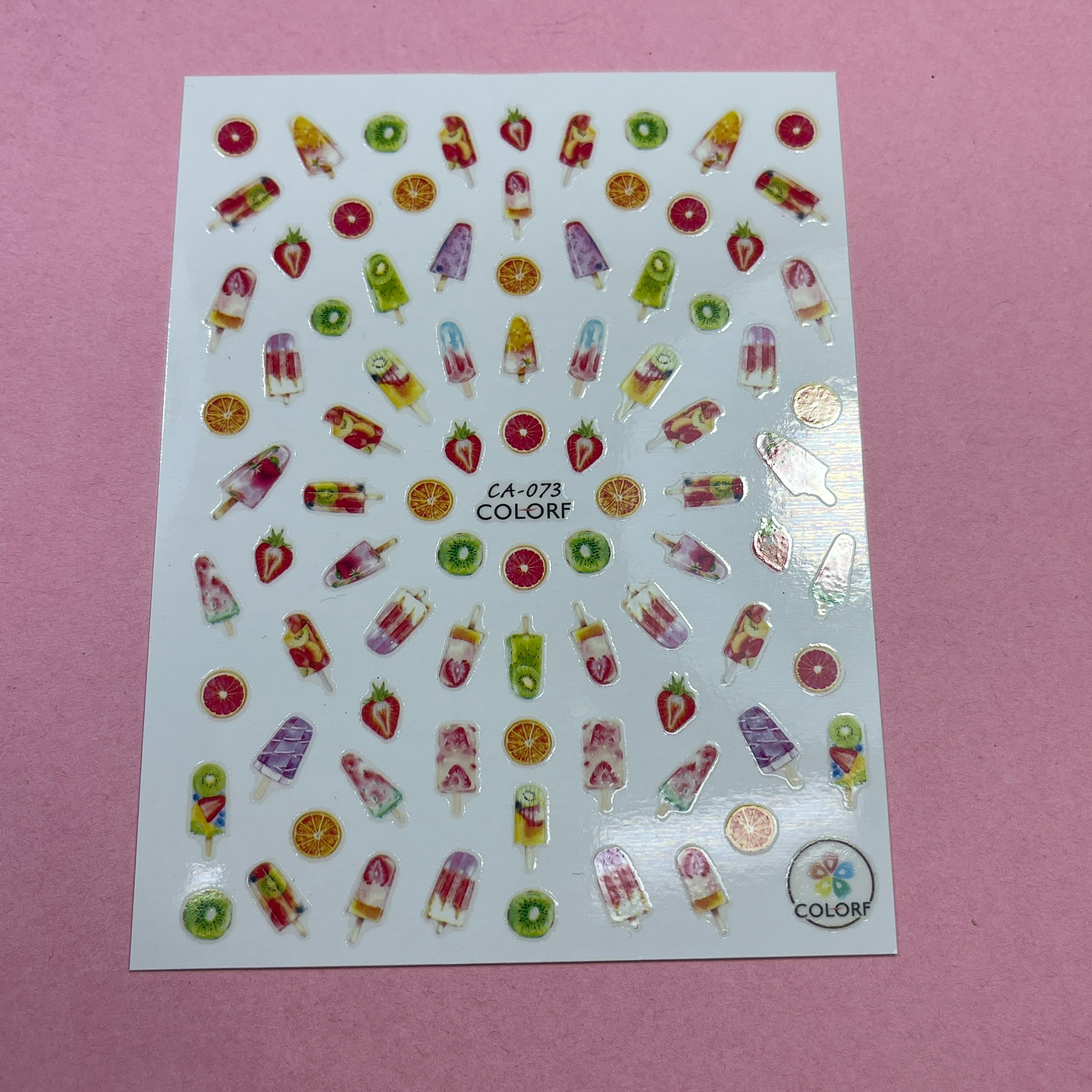 STICKERS HELADO FRUTALES 1