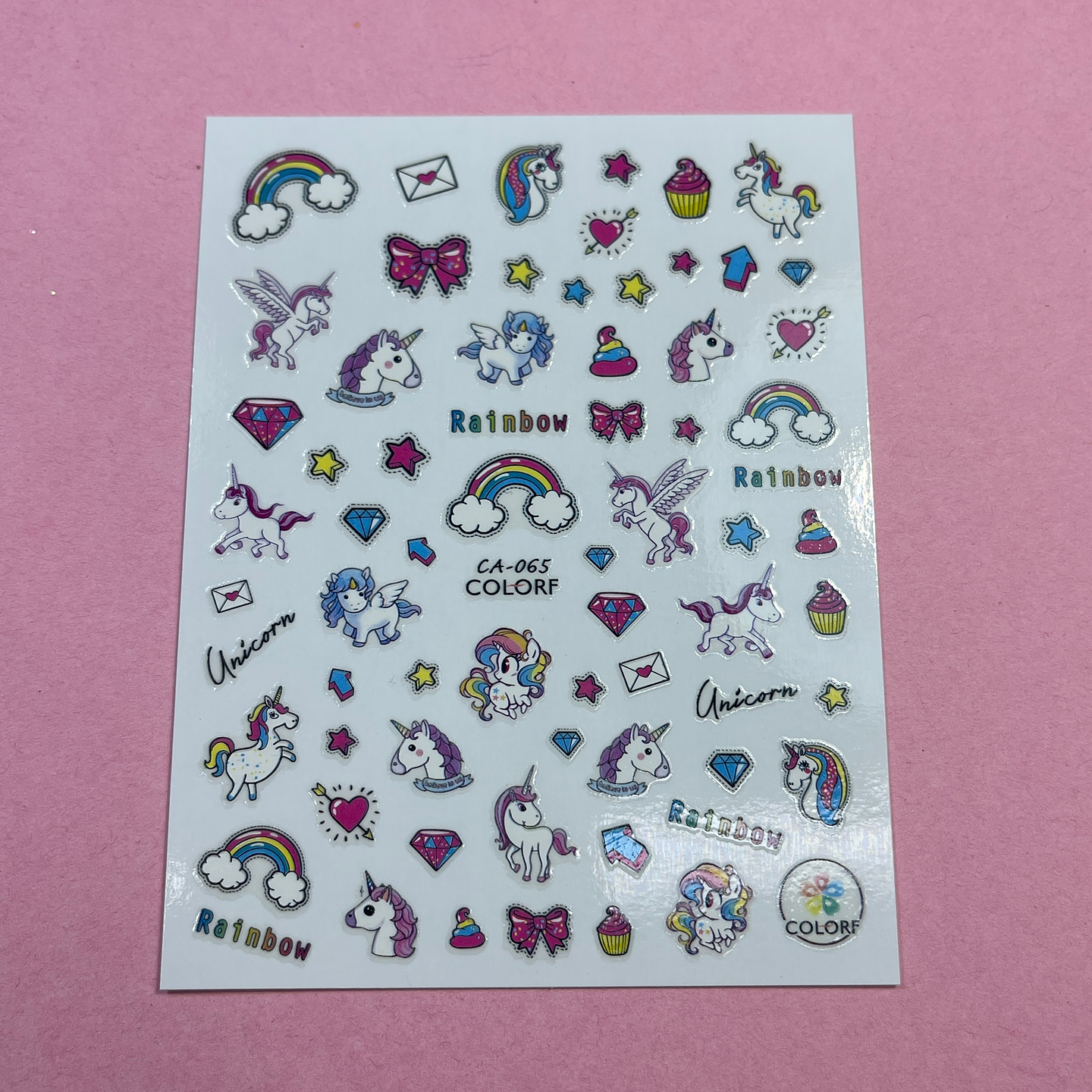 STICKERS UNICORNIO 2 1