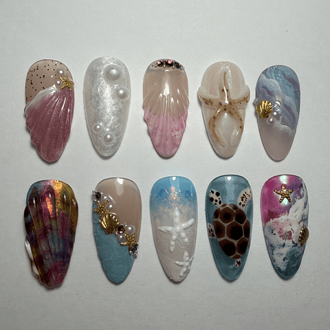 NAIL ART MARINE - curso online