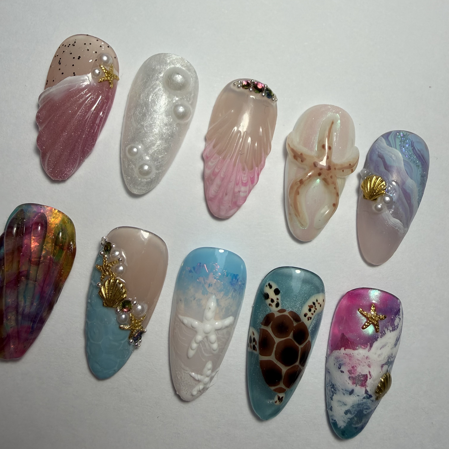 NAIL ART MARINE - curso online 4