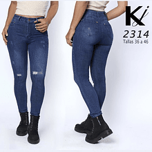 Jeans KJ 2314 azul intenso 
