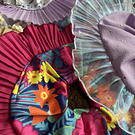 Maxi rumbas scrunchies colet XL variedad de diseños y colores 