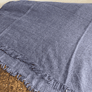 Pañuelo viscosa hilo 140*140 cms azul jeans 