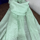 Pañuelo viscosa hilo 70*180 cms verde agua 