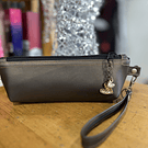 Estuche cartera ecocuero con asa desmontable