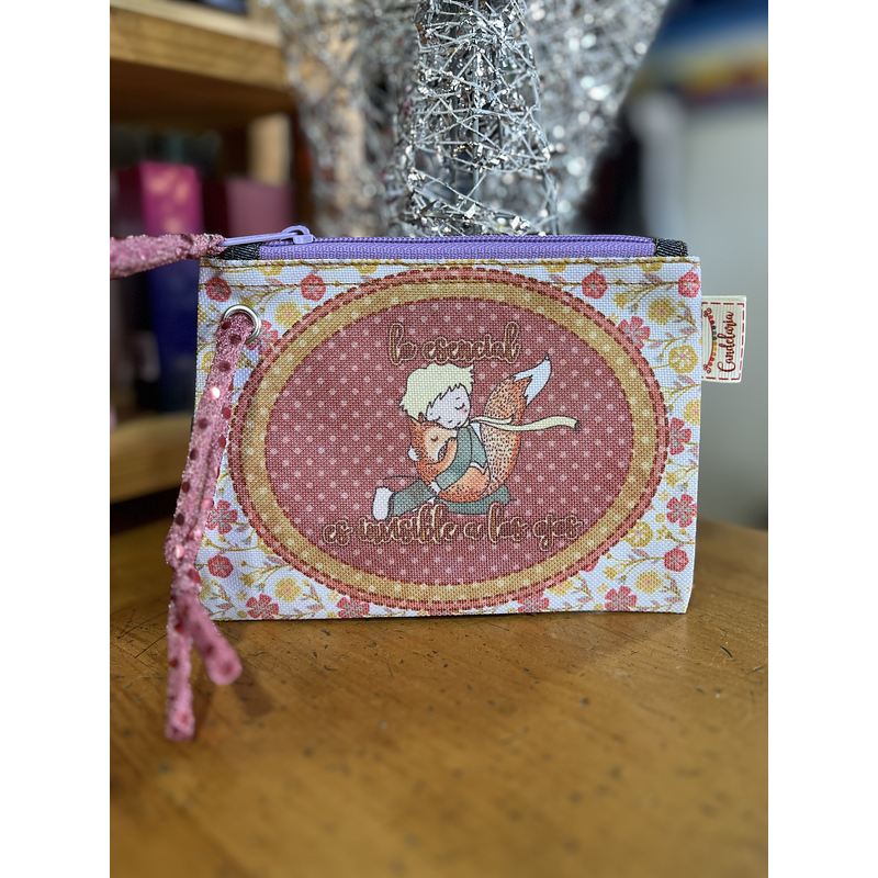 Monedero XL sublimado El Principito variedad de colores