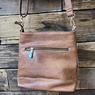 Cartera Lilas bandolera camel