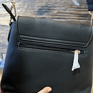 Cartera Lilas negro asas desmontables 