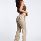 Jeans Paradise 2081 capuccino estrella print