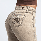 Jeans Paradise 2081 capuccino estrella print