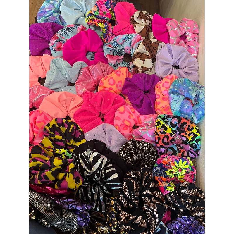 Scrunchies | Colet variedad de colores y texturas 