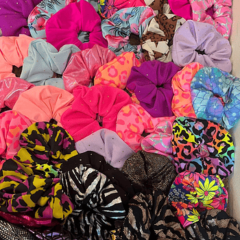 Scrunchies | Colet variedad de colores y texturas 