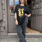 Polera Astrea zodiaco Piscis manga corta 