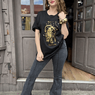 Polera Astrea zodiaco Escopio manga corta 