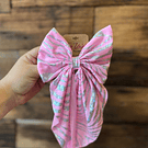 Lazo coquette variedad de colores traba metalica