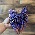 Lazo coquette variedad de colores traba metalica